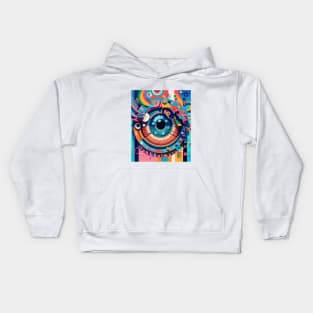 ophthalmology Eye Brafdesign Kids Hoodie